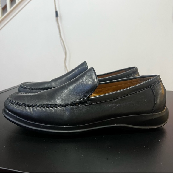 Cole Haan Classic Black Leather Slip-Ons Driving Loafers  Mens 11 - Picture 4 of 16